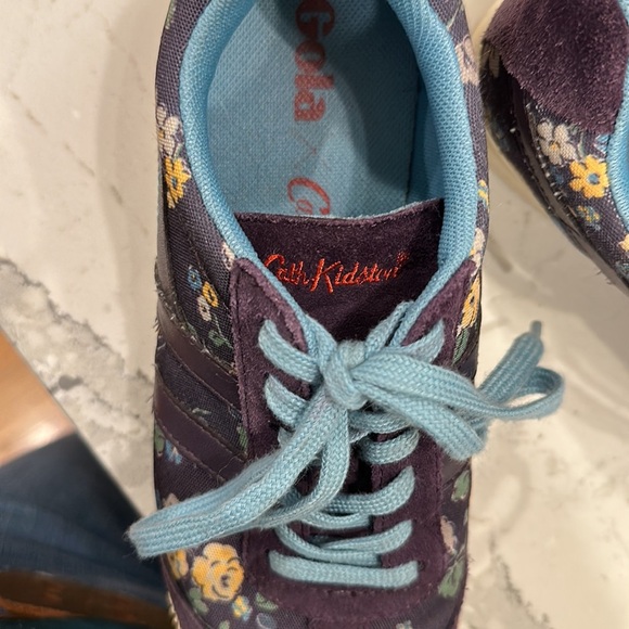 RARE Gola X Cath Kidston Woodland Rose In Grape Harrier Trainer/Sneaker size 6 - Picture 6 of 6